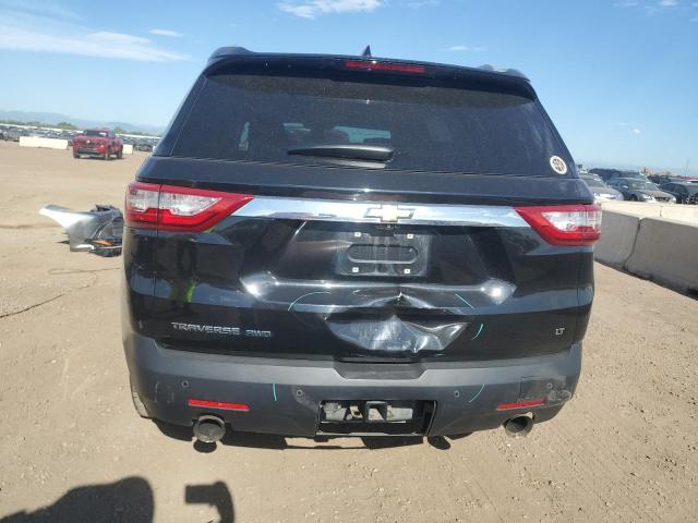 1GNEVHKW2JJ201621 - 2018 CHEVROLET TRAVERSE LT BLACK photo 6