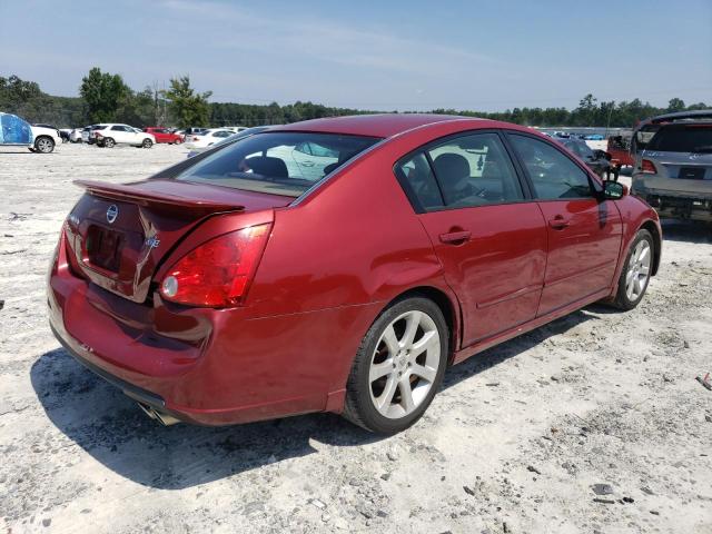 1N4BA41E38C822265 - 2008 NISSAN MAXIMA SE RED photo 3