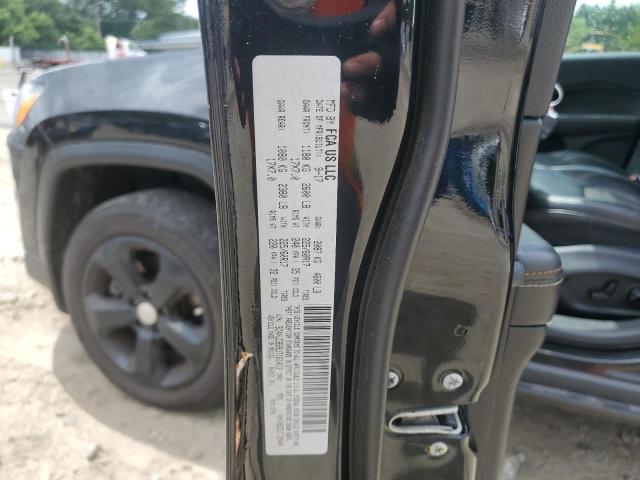 3C4NJDBB9JT161413 - 2018 JEEP COMPASS LATITUDE შავი ფოტო 13