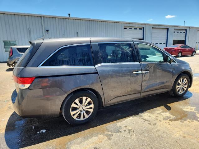 5FNRL5H66EB046137 - 2014 HONDA ODYSSEY EXL GRAY photo 3
