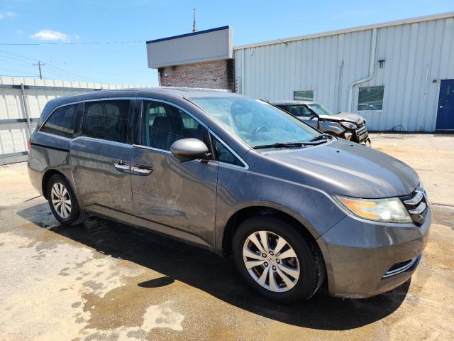 5FNRL5H66EB046137 - 2014 HONDA ODYSSEY EXL GRAY photo 4