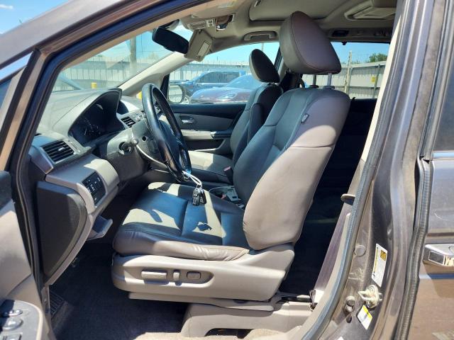 5FNRL5H66EB046137 - 2014 HONDA ODYSSEY EXL GRAY photo 7
