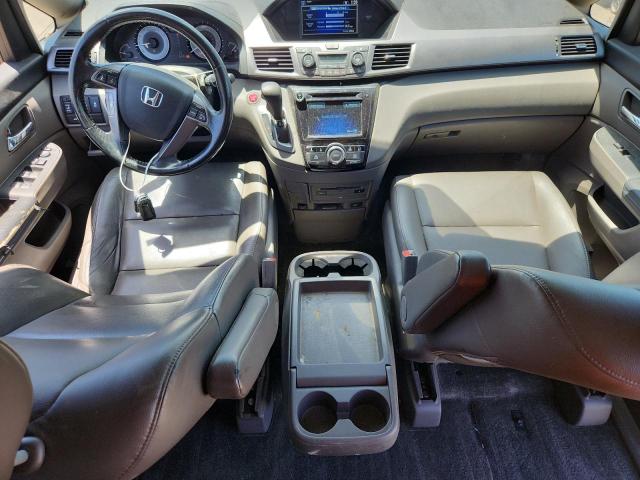 5FNRL5H66EB046137 - 2014 HONDA ODYSSEY EXL GRAY photo 8