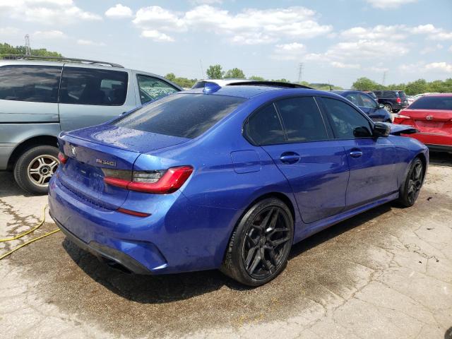 3MW5U9J08M8B59757 - 2021 BMW M340XI BLUE photo 3