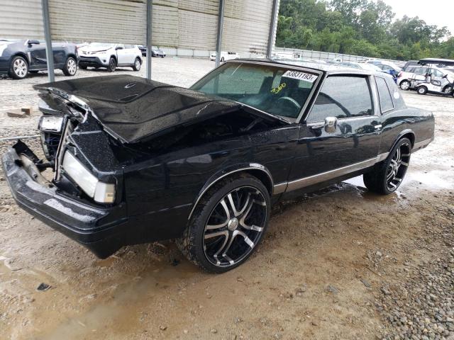 1G1GZ11H5HR104966 - 1987 CHEVROLET MONTE CARL BLACK photo 1