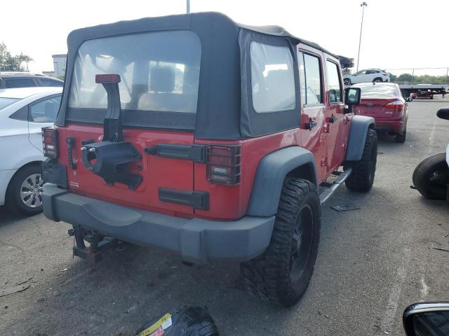 1J4GA39129L732841 - 2009 JEEP WRANGLER U X RED photo 3