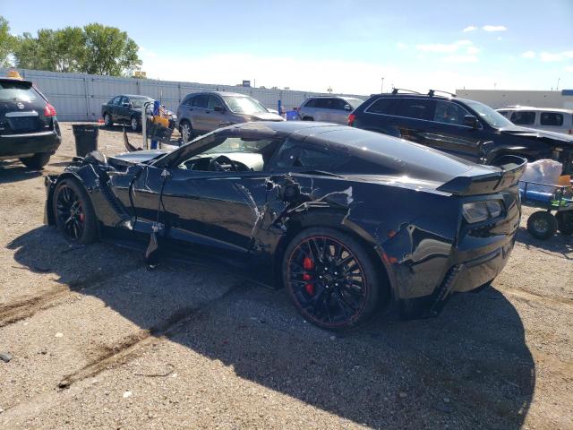 1G1YU2D61G5610495 - 2016 CHEVROLET CORVETTE Z06 3LZ BLACK photo 2