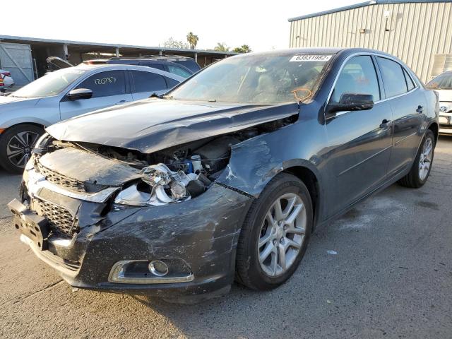 1G11C5SL5FF103672 - 2015 CHEVROLET MALIBU 1LT Gris photo 2