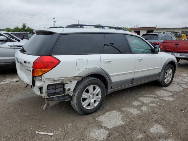 4S4BP62C456388509 - 2005 SUBARU LEGACY OUTBACK 2.5I LIMITED WHITE photo 3