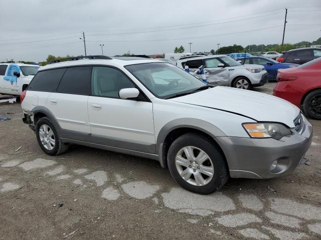 4S4BP62C456388509 - 2005 SUBARU LEGACY OUTBACK 2.5I LIMITED WHITE photo 4