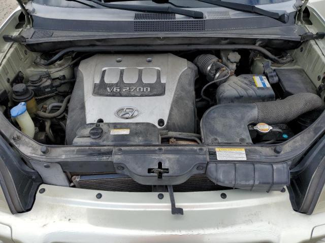 KM8JN12D46U368013 - 2006 HYUNDAI TUCSON GLS GREEN photo 12