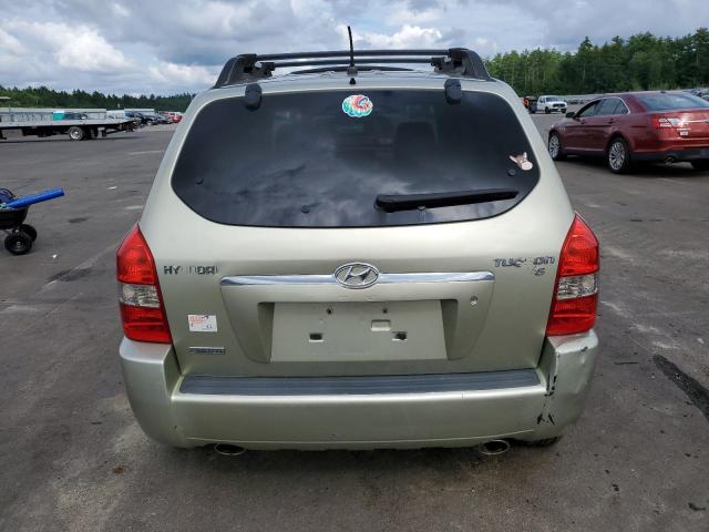 KM8JN12D46U368013 - 2006 HYUNDAI TUCSON GLS GREEN photo 6