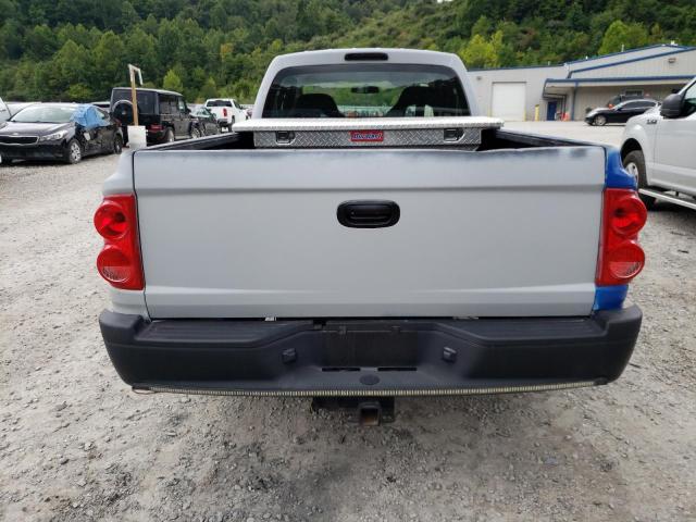 1D7HW22N56S545894 - 2006 DODGE DAKOTA ST GRAY photo 6