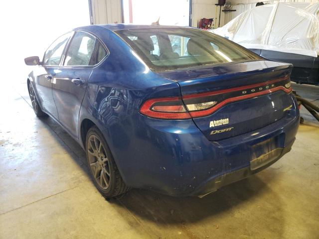 1C3CDFBA1DD328816 - 2013 DODGE DART SXT BLUE photo 3