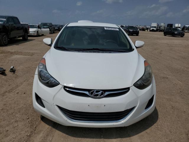 5NPDH4AE9DH361084 - 2013 HYUNDAI ELANTRA GLS WHITE photo 5