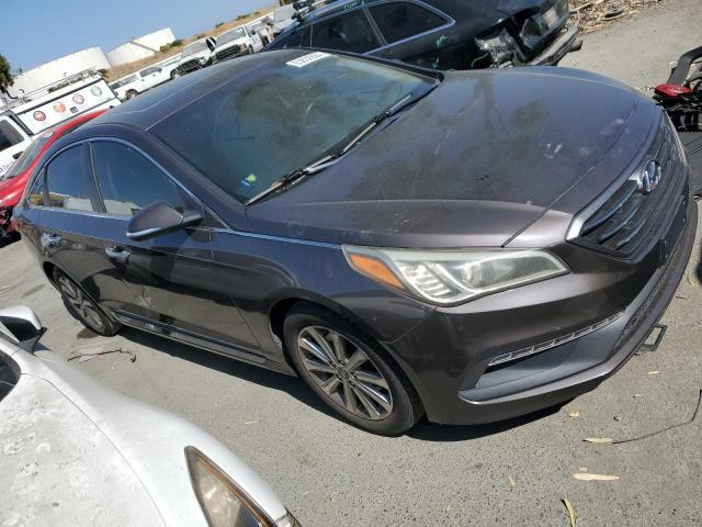 5NPE34AF9GH409649 - 2016 HYUNDAI SONATA SPORT GRAY photo 4