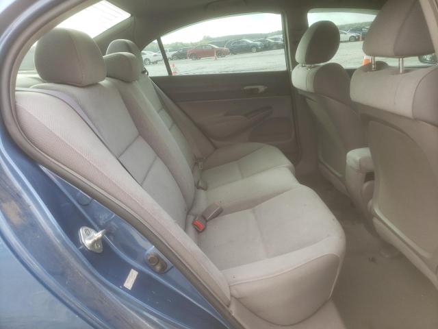 19XFA1F58BE045536 - 2011 HONDA CIVIC LX BLUE photo 10