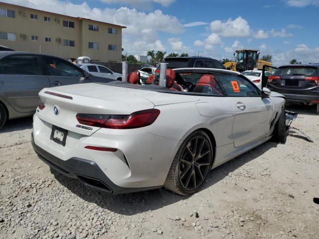 WBAFY4C0XLCE00754 - 2020 BMW M850XI WHITE photo 3
