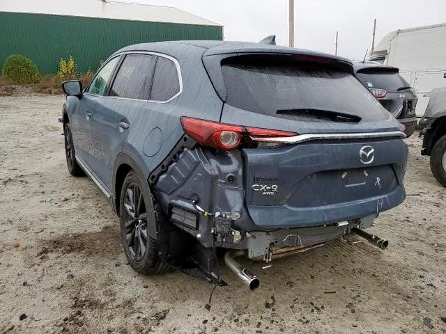 JM3TCBDY1N0608950 - 2022 MAZDA CX-9 GRAND TOURING BLUE photo 3