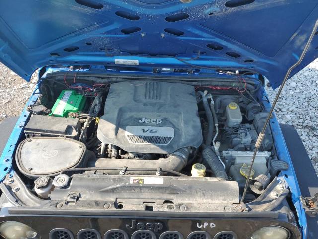 1C4HJWDG3GL273355 - 2016 JEEP WRANGLER U SPORT Mavi foto 12