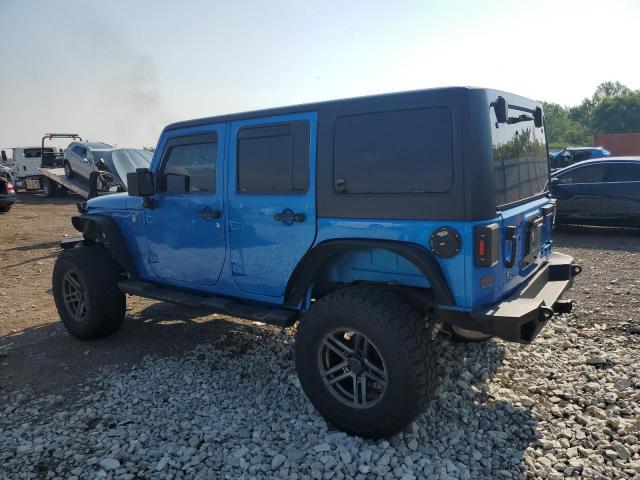 1C4HJWDG3GL273355 - 2016 JEEP WRANGLER U SPORT Mavi foto 2