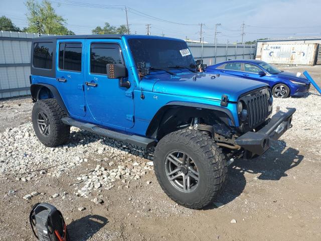 1C4HJWDG3GL273355 - 2016 JEEP WRANGLER U SPORT Mavi foto 4