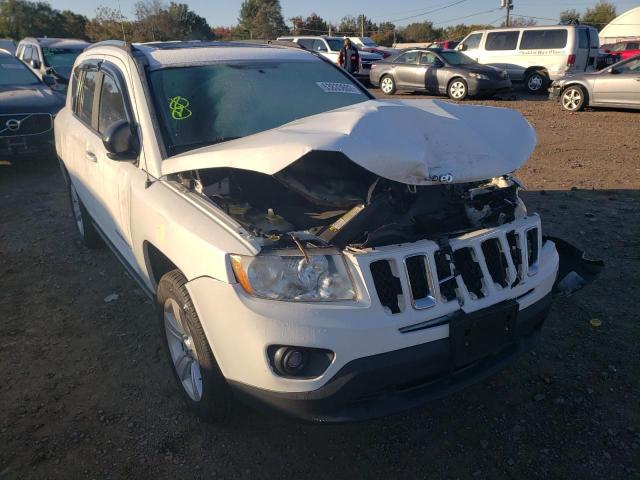 1C4NJDEB5CD572747 - 2012 JEEP COMPASS LI LATITUDE WHITE photo 1