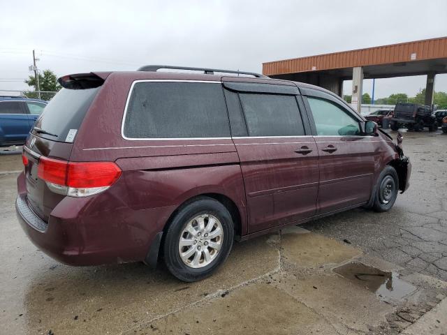 5FNRL3H43AB052443 - 2010 HONDA ODYSSEY EX BURGUNDY photo 3