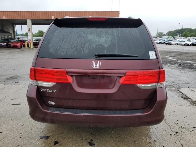 5FNRL3H43AB052443 - 2010 HONDA ODYSSEY EX BURGUNDY photo 6