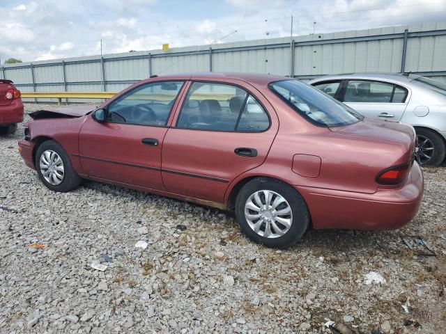1Y1SK5261VZ454466 - 1997 GEO PRIZM BASE RED photo 2