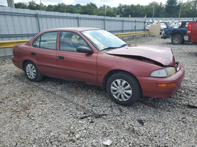 1Y1SK5261VZ454466 - 1997 GEO PRIZM BASE RED photo 4