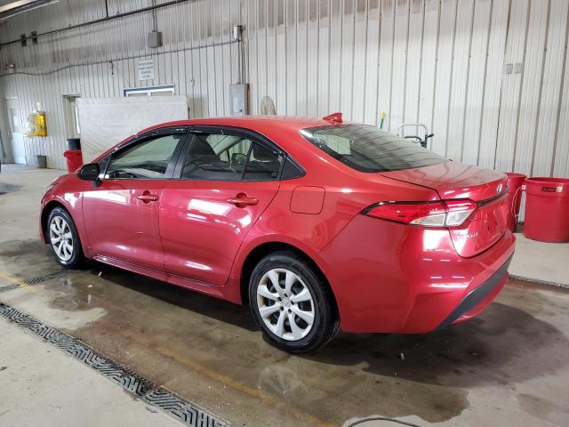 JTDEPRAE8LJ033939 - 2020 TOYOTA COROLLA LE RED photo 2