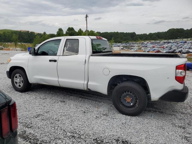 5TFRM5F18EX075911 - 2014 TOYOTA TUNDRA DOUBLE CAB SR/SR5 WHITE photo 2