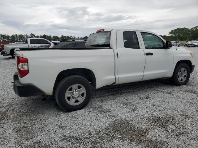 5TFRM5F18EX075911 - 2014 TOYOTA TUNDRA DOUBLE CAB SR/SR5 WHITE photo 3
