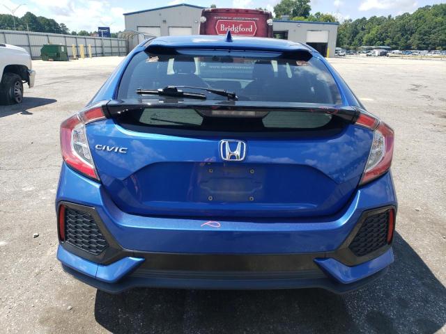 SHHFK7H56JU219012 - 2018 HONDA CIVIC EX BLUE photo 6