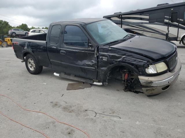 1FTRX18L43NA29614 - 2003 FORD F150 BLACK photo 4