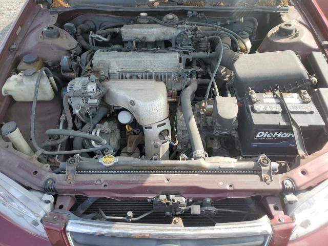 4T1BG22K4YU011811 - 2000 TOYOTA CAMRY CE Bordo foto 11