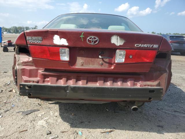 4T1BG22K4YU011811 - 2000 TOYOTA CAMRY CE Bordo foto 6