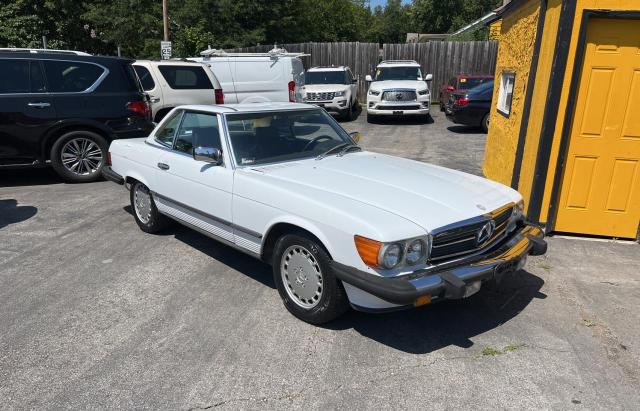 WDBBA48D6HA057036 - 1987 MERCEDES-BENZ 560SL SL WHITE photo 1