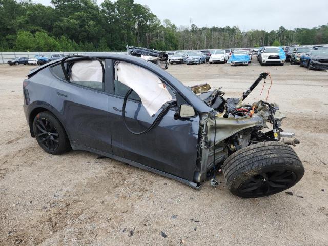 5YJYGDEF5MF240249 - 2021 TESLA MODEL Y GRAY photo 4
