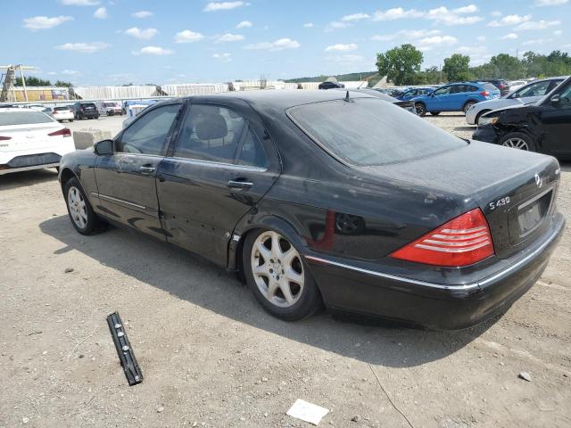 WDBNG83J13A370407 - 2003 MERCEDES-BENZ S 430 4MATIC BLACK photo 2