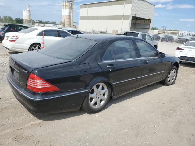 WDBNG83J13A370407 - 2003 MERCEDES-BENZ S 430 4MATIC BLACK photo 3
