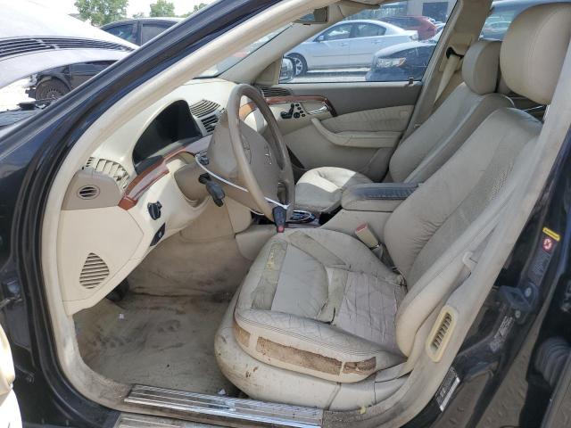 WDBNG83J13A370407 - 2003 MERCEDES-BENZ S 430 4MATIC BLACK photo 7