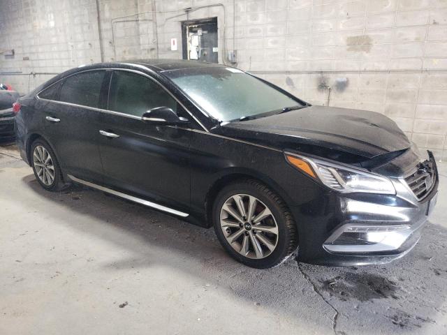 5NPE34AF2GH323499 - 2016 HYUNDAI SONATA SPORT BLACK photo 4
