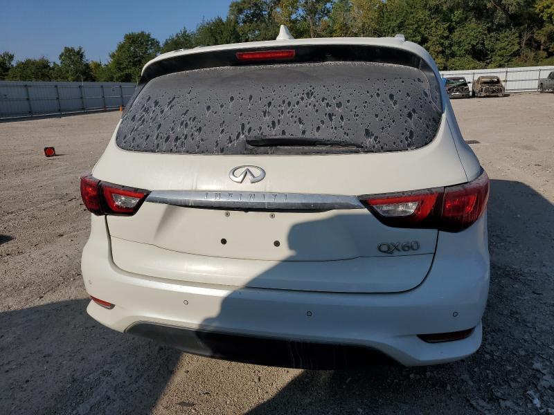 5N1DL0MN7HC558674 - 2017 INFINITI QX60 WHITE photo 6