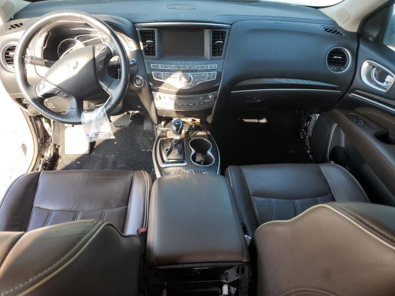 5N1DL0MN7HC558674 - 2017 INFINITI QX60 WHITE photo 8