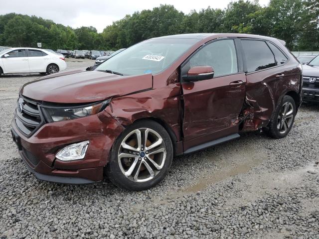 2FMPK4AP1GBC03303 - 2016 FORD EDGE SPORT BURGUNDY photo 1