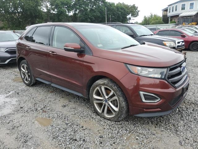 2FMPK4AP1GBC03303 - 2016 FORD EDGE SPORT BURGUNDY photo 4