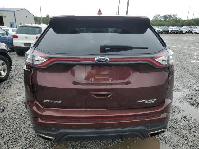 2FMPK4AP1GBC03303 - 2016 FORD EDGE SPORT BURGUNDY photo 6