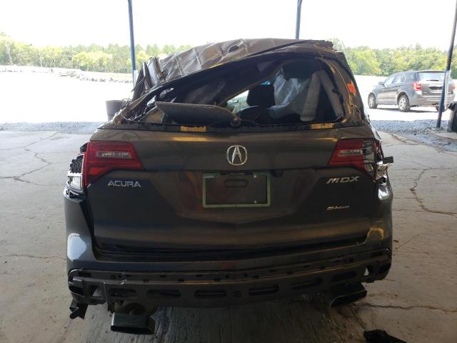 2HNYD2H48CH503652 - 2012 ACURA MDX TECHNOLOGY GRAY photo 6